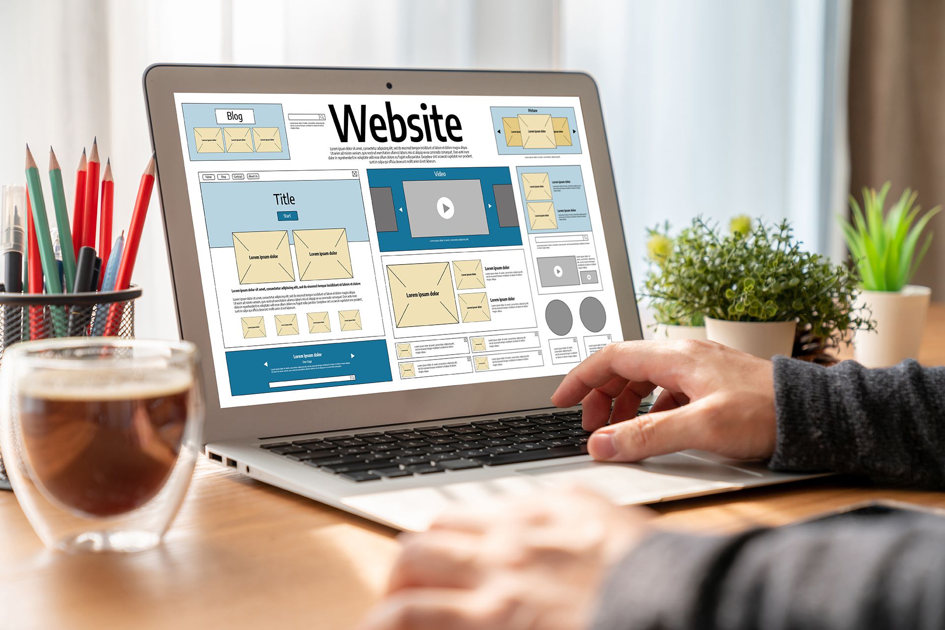 Design en website-ontwikkeling