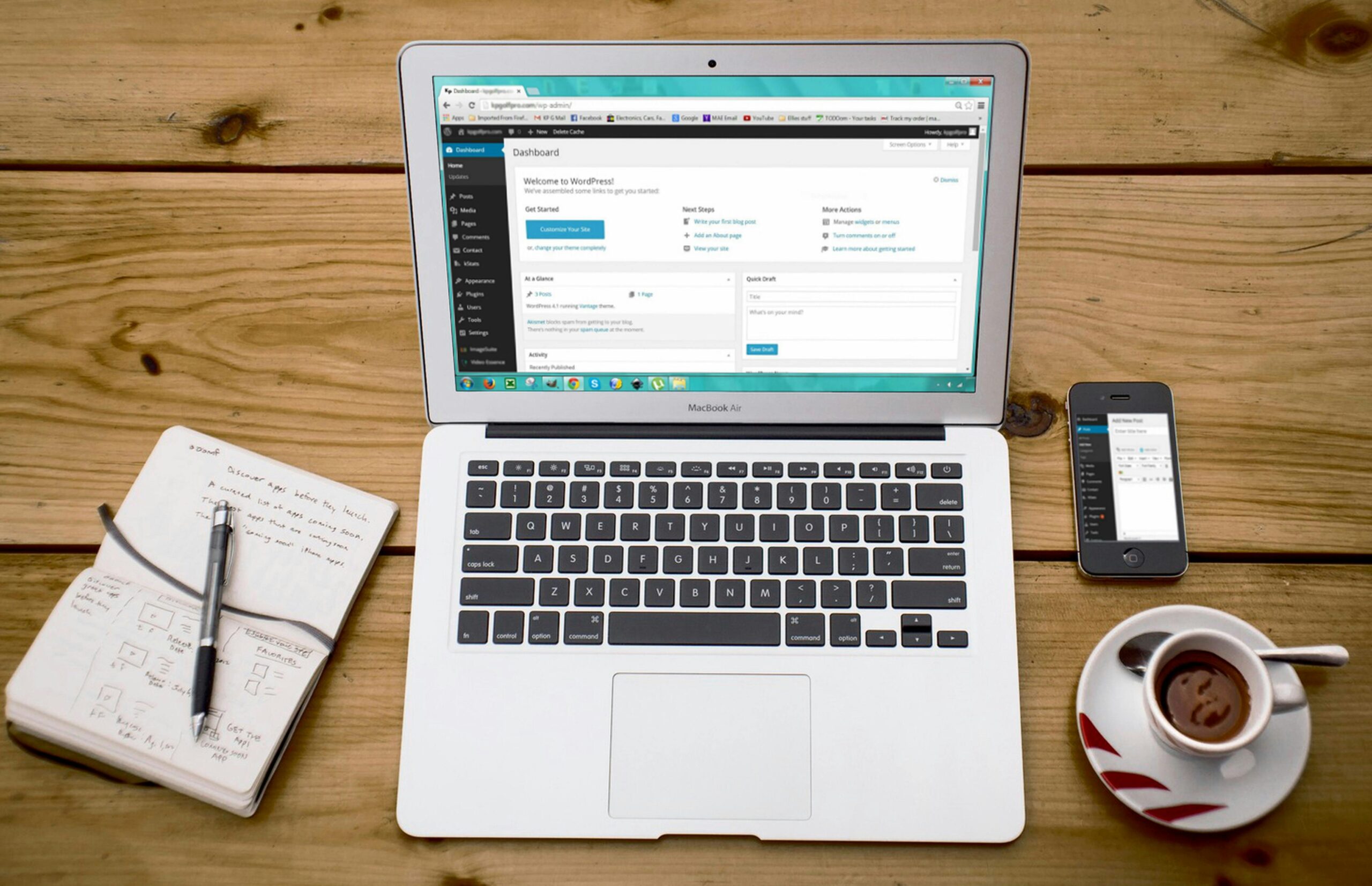 WordPress website beheren en aanpassen in de adminomgeving