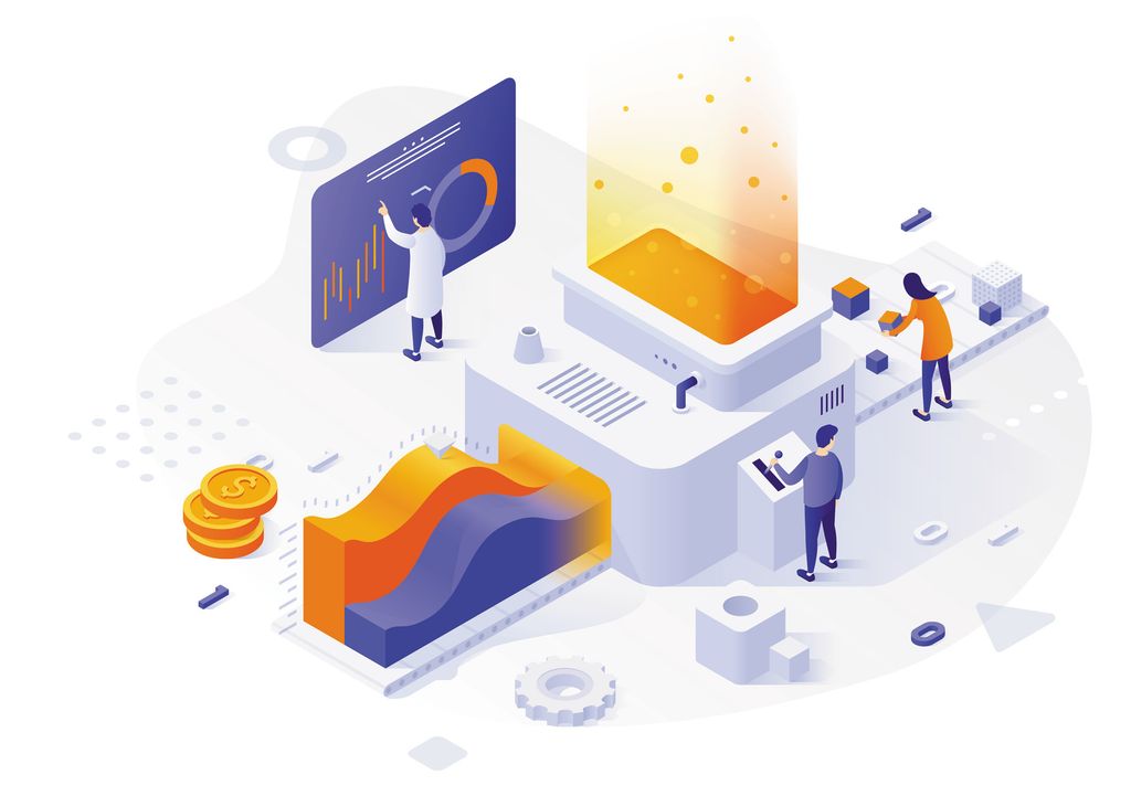 Data-analyse en Google Tag Manager op een laptop